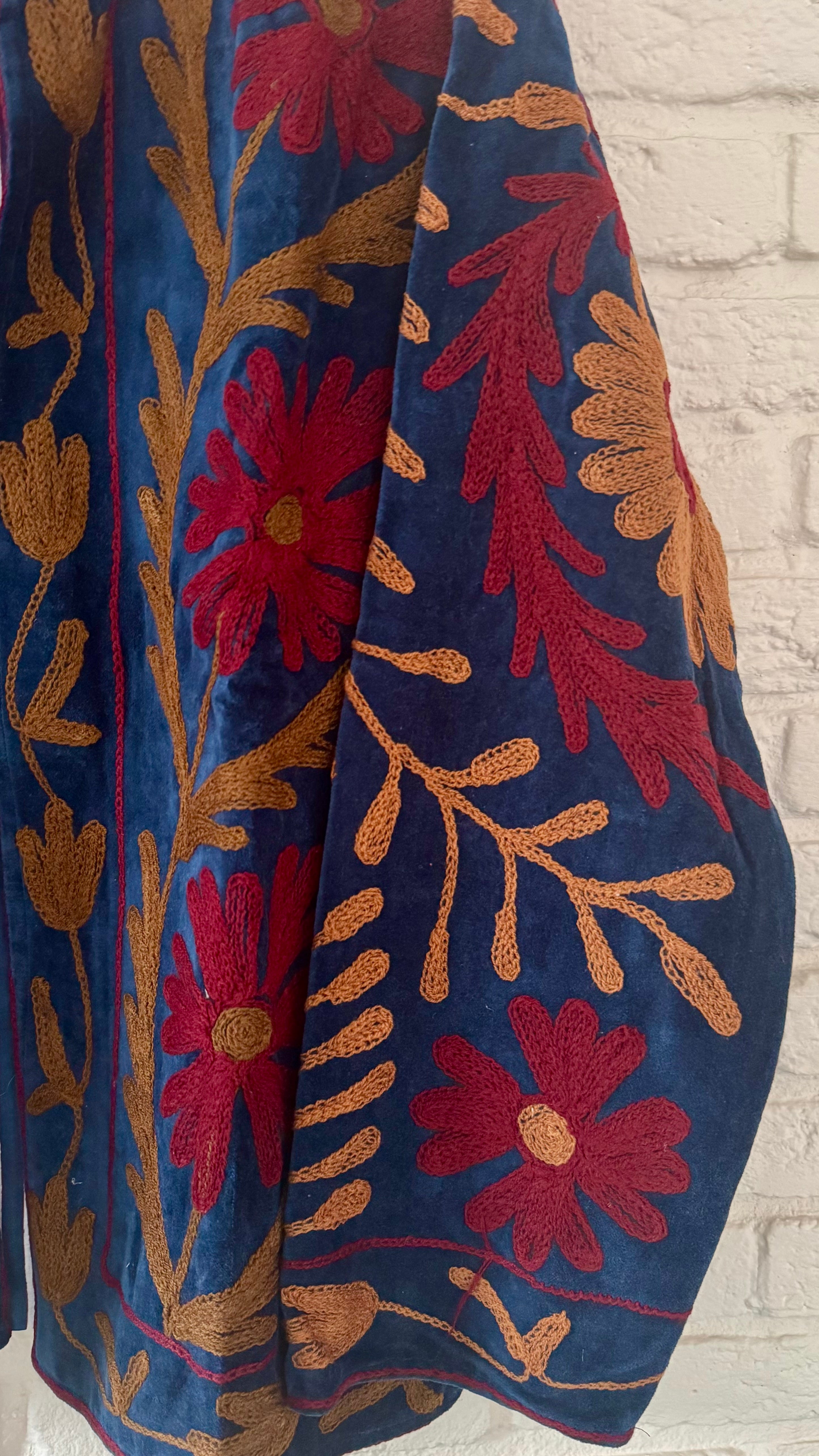 Velvet jasje Liva - blauw