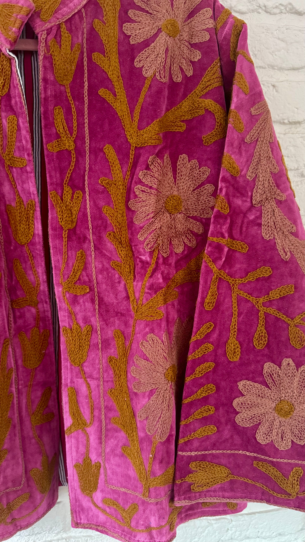 Velvet jasje Liva - roze