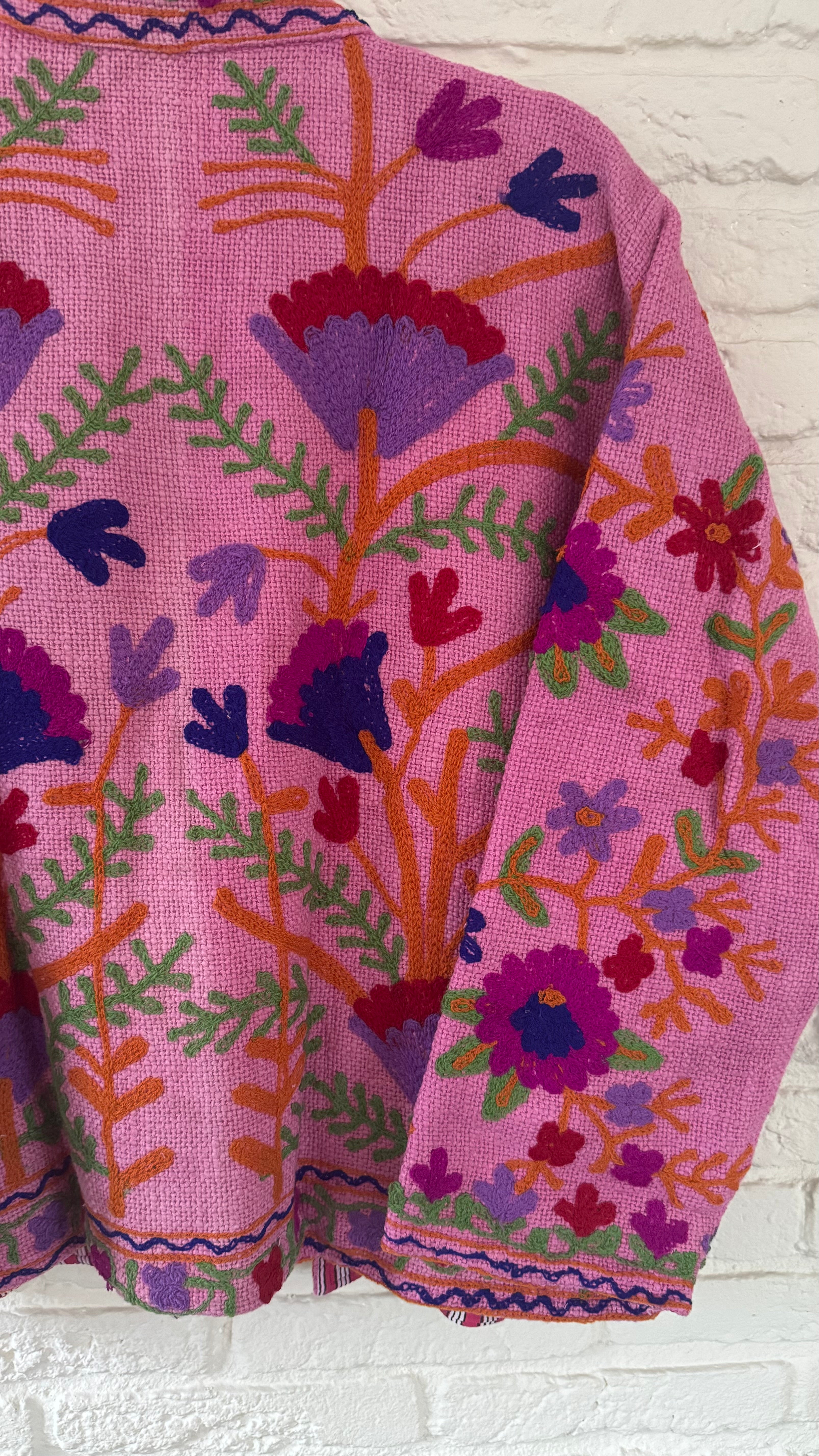 Katoenen jasje Poppy - roze