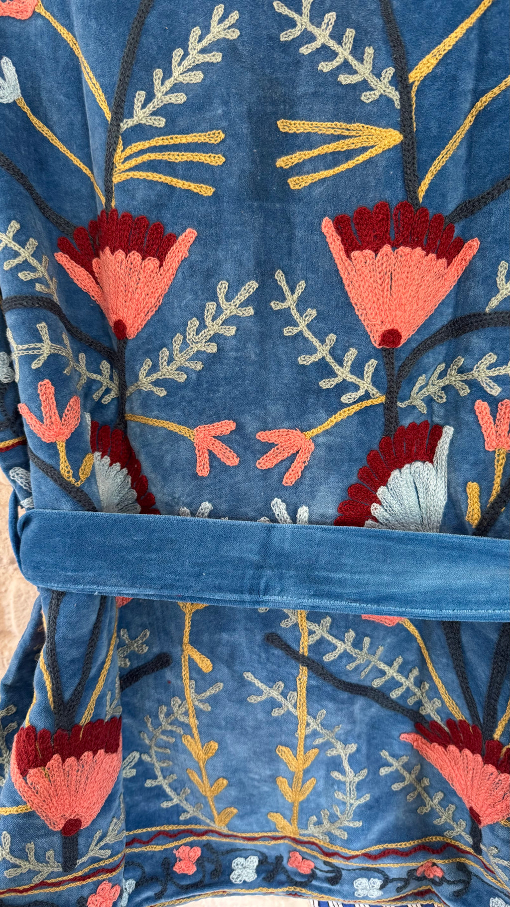 Velvet gilet Bobbie