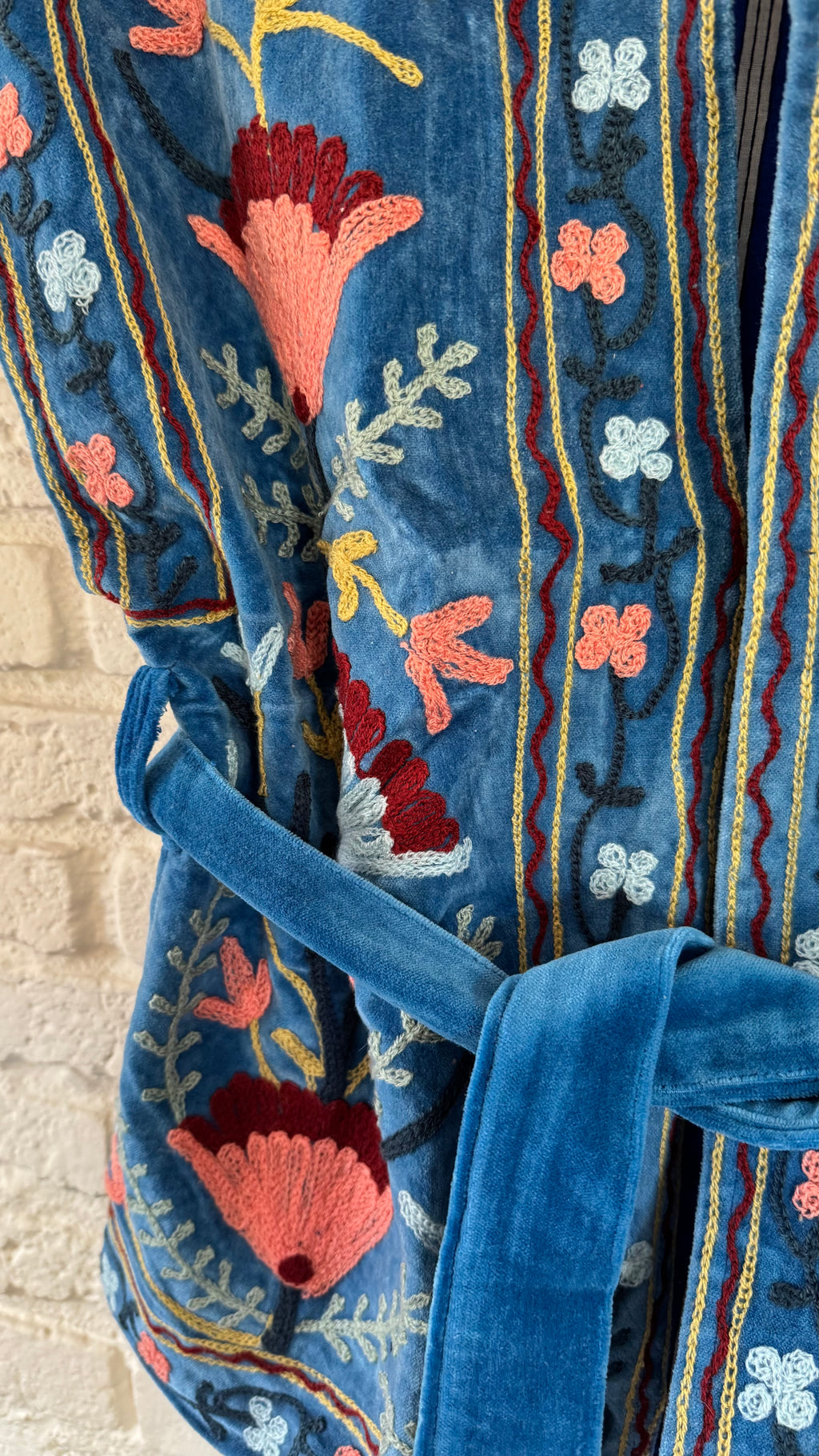 Velvet gilet Bobbie